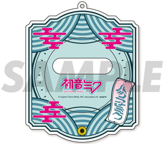 Hatsune Miku Can Badge Acrylic Frame - Piapro Characters: Japan x Style - EDITH - Approx. 110×90mm (Pre-owned)
