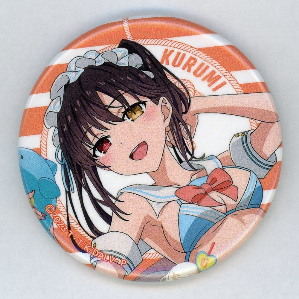 Kurumi Tokisaki Bust-Up Can Badge - Date A Live V Splash Party Time!! D-2 (57mm)