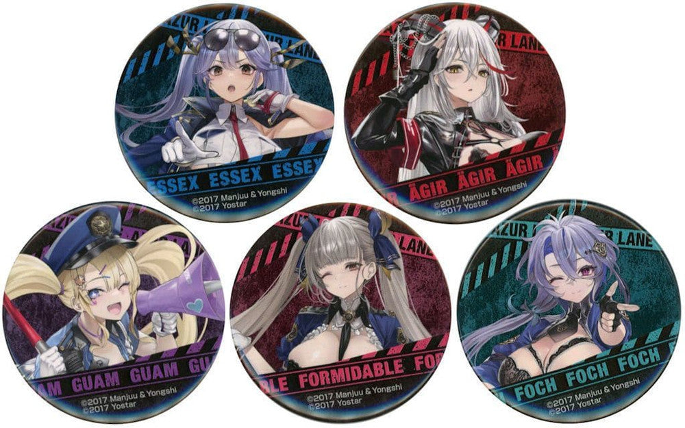 Azur Lane Security Ver. Badge Collection 5-Piece Set C104