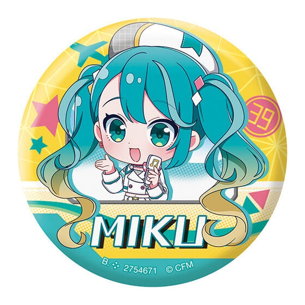 Hatsune Miku (Magical Mirai 2024 ver.) Can Badge - Gashapon Kuji "Hatsune Miku Assort: Magical Mirai 2024" C Prize (Bandai) - Pre-owned