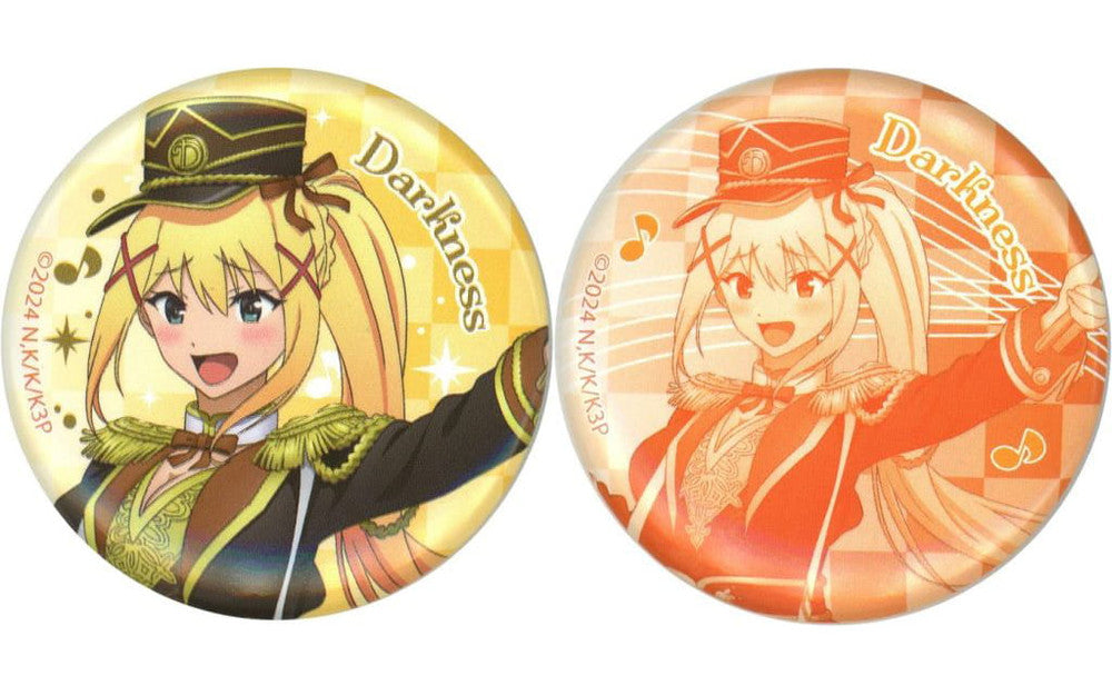 Darkness 2-Piece Badge Set KonoSuba 3 Marching Prize E