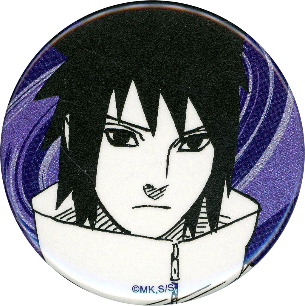 Sasuke Uchiha Can Badge 4-Piece Set EMOTIONS - Naruto