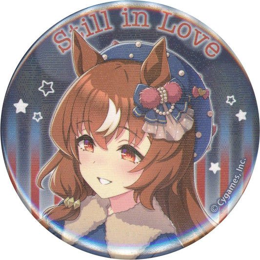 Still in Love Holo Character Badge - Umamusume Pretty Derby × Tokyo Mega Illumi 2024 Holo Character Badge Collection (56mm) Movic - Used