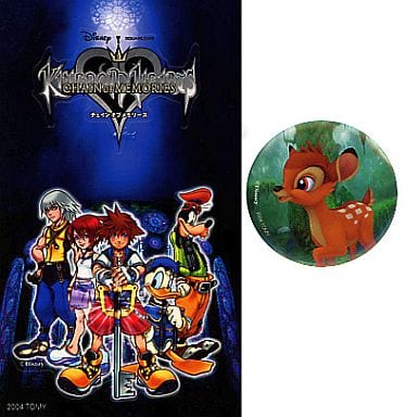 Kingdom Hearts: Chain of Memories Bambi Badge & Sticker
