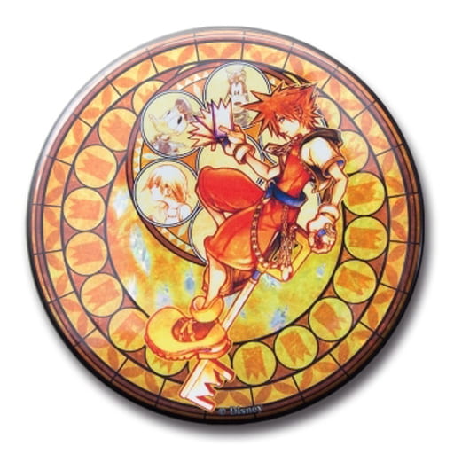 Sora (Seated/Orange) Kingdom Hearts Can Badge Collection
