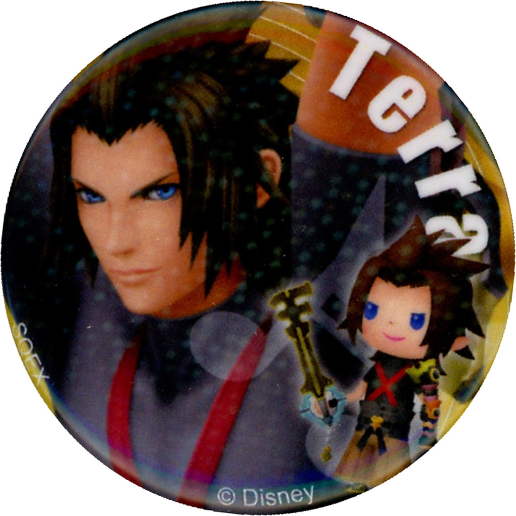 Terra Kingdom Hearts Hologram Badge Collection B