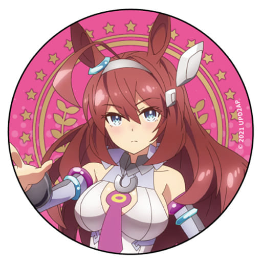 Mihono Bourbon Can Badge - Umamusume Pretty Derby (Season 2) - Contents Seed - 6.5cm (Used)