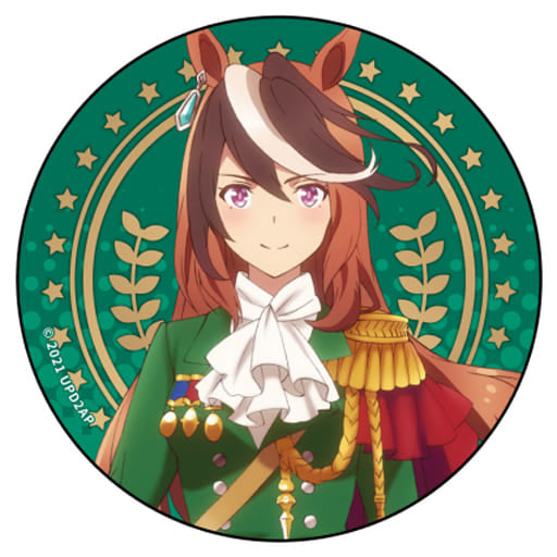 Symboli Rudolf Can Badge Pin - Umamusume Pretty Derby (Season 2) - 6.5cm Tin Pin by Contents Seed (Pre-owned)