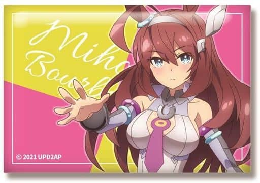 Mihono Bourbon Square Can Badge - Umamusume Pretty Derby (Season 2) - Zextworks 53×78mm (Pre-owned)