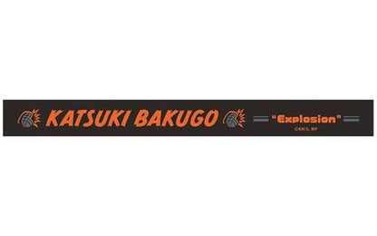 Katsuki Bakugo My Hero Academia Rubber Band Collection Silicone Wristband by Movic, Approx. 20 cm