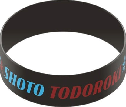 Shoto Todoroki My Hero Academia Rubber Band Collection Silicone Wristband by Movic, Approx. 20 cm