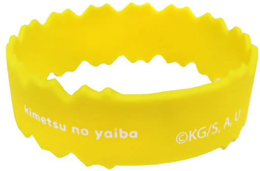 Zenitsu Agatsuma Wristband from Demon Slayer: Kimetsu no Yaiba x Toei Uzumasa Eigamura Summer Special Water Training