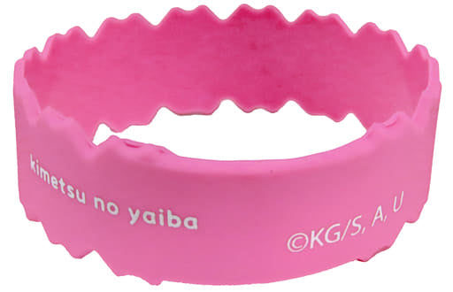 Mitsuri Kanroji Demon Slayer: Kimetsu no Yaiba Rubber Wristband from Kyoto Toei Uzumasa Eigamura Summer Event