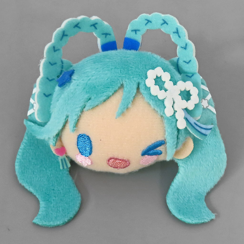 Hatsune Miku Plush Ring - Magical Mirai 2025 Lawson Entertainment Plush Ring (Approx. 7cm, Pre-owned)