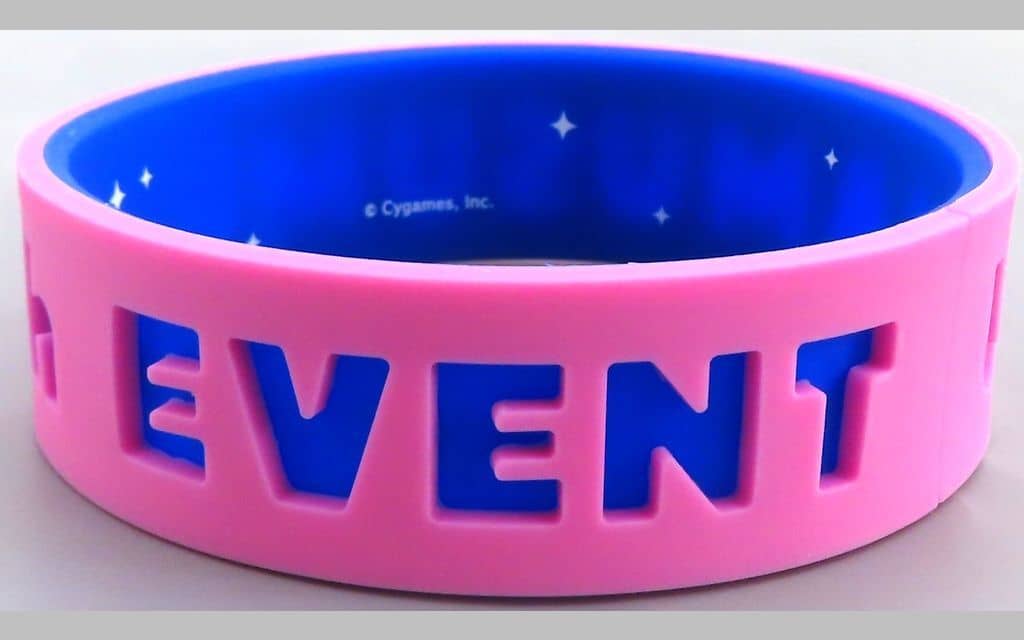 Tokai Teio Official Trading Silicone Wristband - Umamusume Pretty Derby 6th EVENT The New Frontier (Autumn Performance Ver.) — Cygames