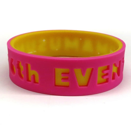 T.M. Opera O Official Trading Silicone Wristband — Umamusume Pretty Derby 6th EVENT The New Frontier Autumn Ver. (Cygames, ~75mm) — Pre-owned