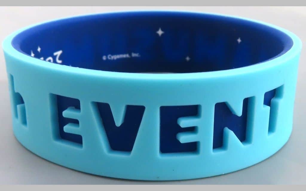 Admire Vega Trading Silicone Wristband - Umamusume Pretty Derby 6th EVENT The New Frontier Autumn Concert Ver. (Cygames)