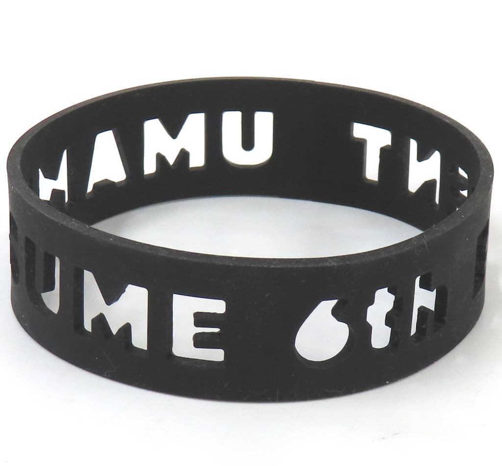 Curren Chan Official Trading Silicone Wristband - Umamusume Pretty Derby 6th EVENT The New Frontier Autumn Performance (Cygames) — Diameter 7cm