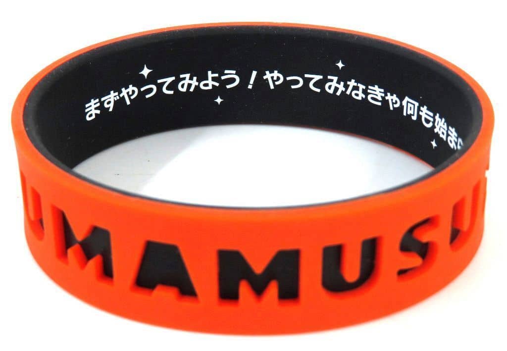 Kitasan Black Trading Silicone Wristband - Umamusume Pretty Derby 6th EVENT The New Frontier Autumn Performance Ver. (Cygames, Diameter 7cm, Used)