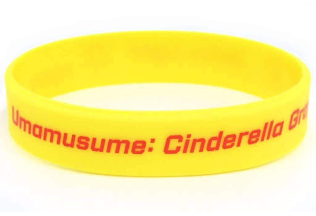 Belno Light Silicone Wristband - Umamusume: Cinderella Gray EXHIBITION 'Kaibutsu no Teiseki' Silicone Band Collection (Movic, Pre-owned)