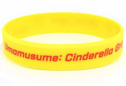 Belno Light Silicone Wristband - Umamusume: Cinderella Gray EXHIBITION 'Kaibutsu no Teiseki' Silicone Band Collection (Movic, Pre-owned)