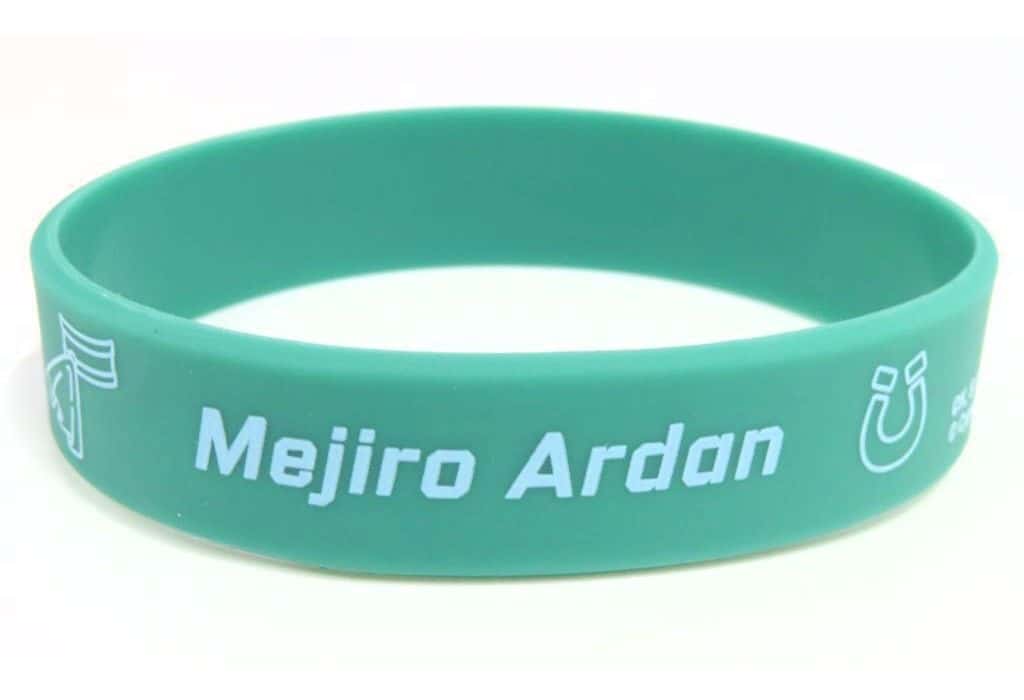 Mejiro Ardan Silicone Wristband Umamusume Cinderella Gray Exhibition Monster Hoofprint Movic