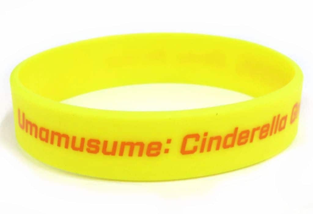 Dicta Striker Silicone Wristband - Umamusume: Cinderella Gray EXHIBITION - Footprints of the Monster Silicone Band Collection (Movic) Inner Circumference 22cm Pre-owned