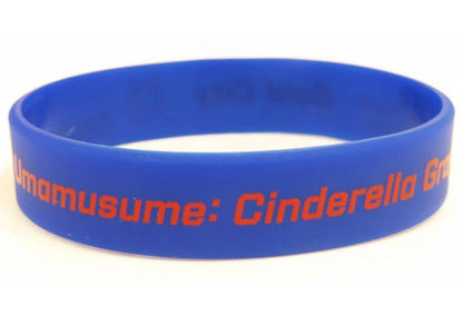 Gold City Silicone Wristband - Umamusume: Cinderella Gray EXHIBITION "Monster's Hoofprints" Silicone Band Collection (Movic, Inner Circumference ~22cm)