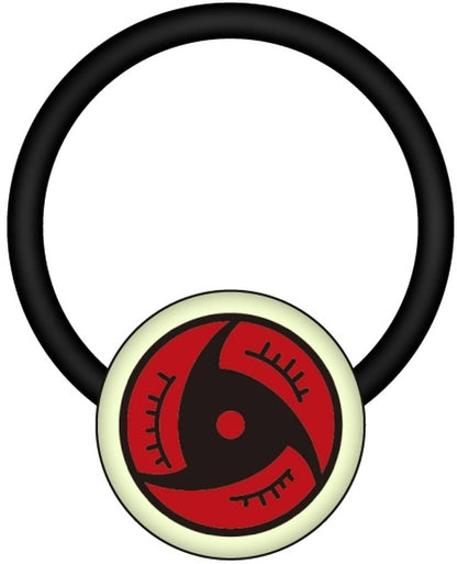 Naruto Shippuden Itachi Uchiha Mangekyo Sharingan Hair Tie