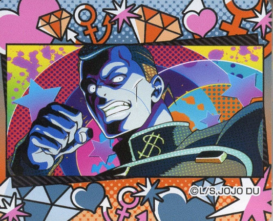 Okuyasu Nijimura Acrylic Photo Badge - JoJo's Bizarre Adventure: Diamond Is Unbreakable - Approx. 49 mm - Medicos Entertainment (OP ver.)