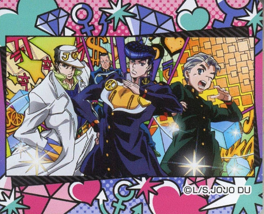 JoJo's Bizarre Adventure Scene Photo Acrylic Badge Collection OP ver. (Medicos Entertainment) — Approx. 49 mm (Pre-owned)