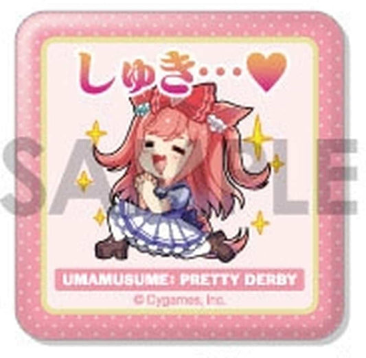 Agnes Digital Square Acrylic Can Badge Vol.1 - 58mm Sol International - Umamusume Pretty Derby