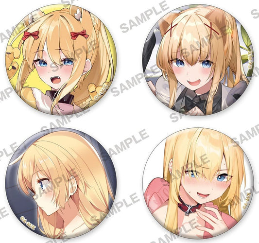 Darkness Birthday 2025 KonoSuba Can Badge 4-Piece Set