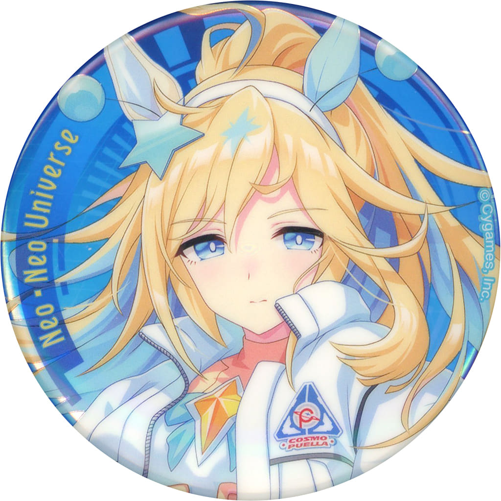 Neo Neo Universe Official Aurora Can Badge (56mm) - Umamusume Pretty Derby / Cygames (Pre-owned)