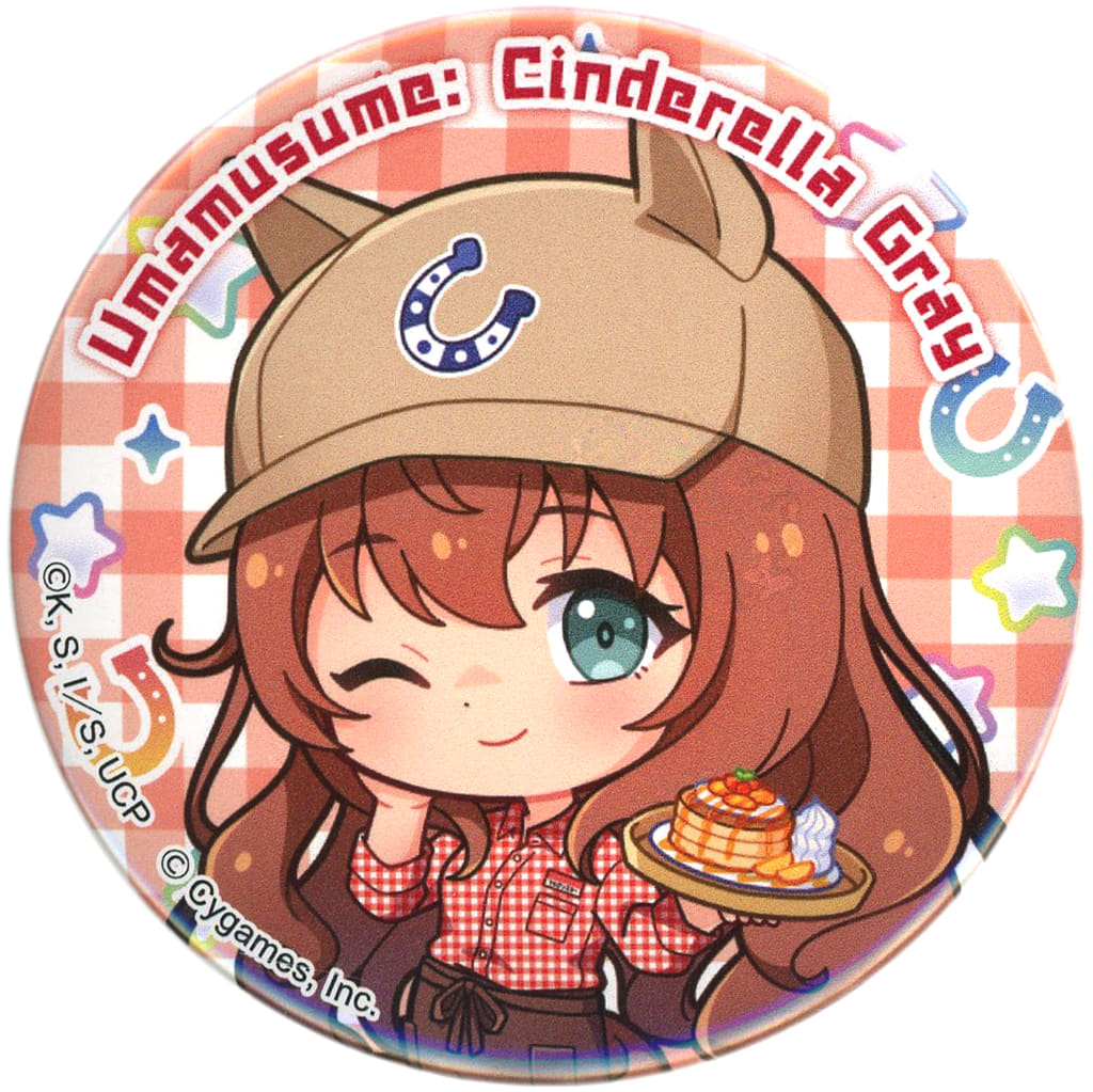 Maruzensky Trading Tin Badge - Umamusume: Cinderella Gray × Sweets Paradise (45mm) — Inoue Shoji