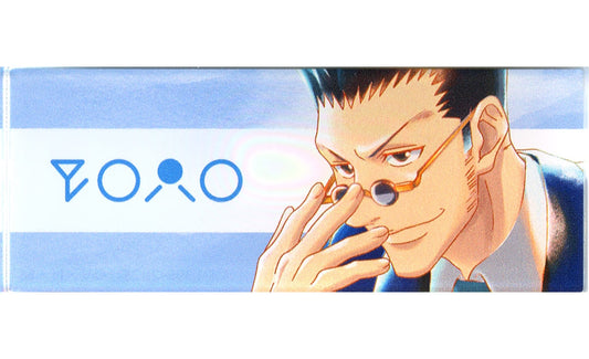 Leorio Paradinight Acrylic Name Plate - HUNTER×HUNTER Ani-Art Animate Fair in 2025 Aqua Label Vol.2 - ARMA BIANCA (Approx. 68 x 27 mm) Pre-owned