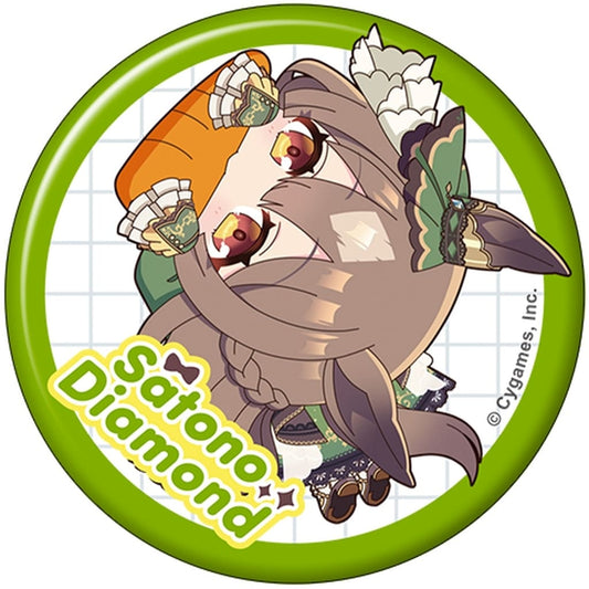 Satono Diamond Character Badge - Umamusume Pretty Derby Capricco Vol.2 Character Badge Collection (Movic, 5.7cm, Pre-owned)