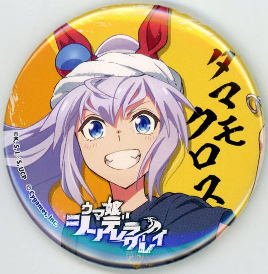 Tamamo Cross Can Badge (Ramen Shop Ver.) — Umamusume: Cinderella Gray × Yarou Ramen Collaboration, 57mm, A3 Brand
