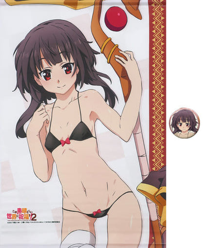 Megumin (Swimsuit) B2 Tapestry with Can Badge - KonoSuba! 2