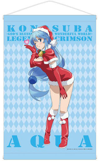 Aqua (Santa Ver.) B2 Tapestry - KonoSuba: Legend of Crimson