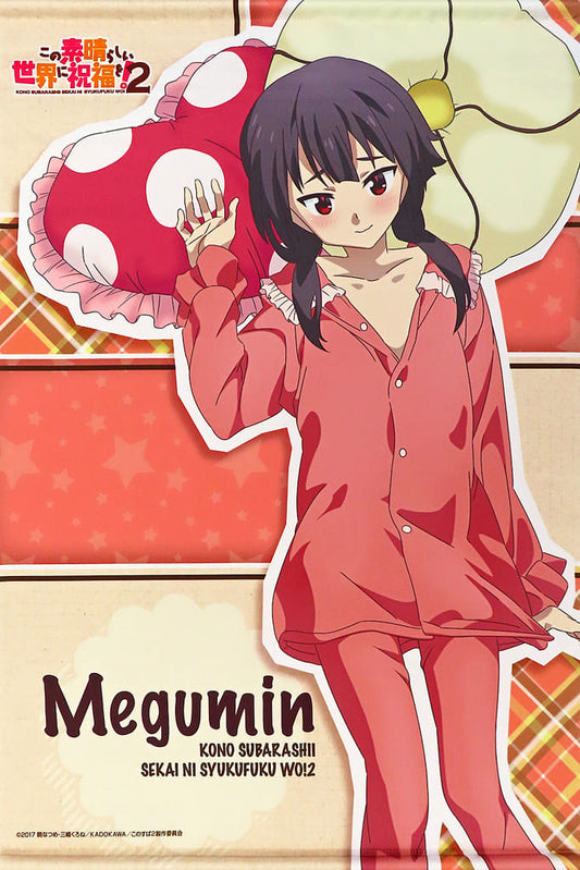 Megumin Together Sleep B2 Tapestry from KonoSuba 2