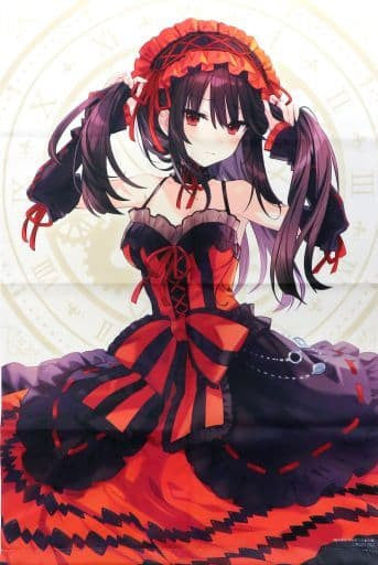 Kurumi Tokisaki B2 Tapestry - Light Novel Melonbooks Limited Bonus (Pre-owned)