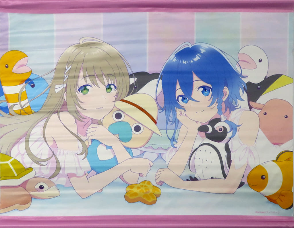 Kukuru & Fuuka A2 Tapestry - The Aquatope on White Sand (Nanjo City Exclusive)