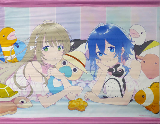 Kukuru & Fuuka A2 Tapestry - The Aquatope on White Sand (Nanjo City Exclusive)