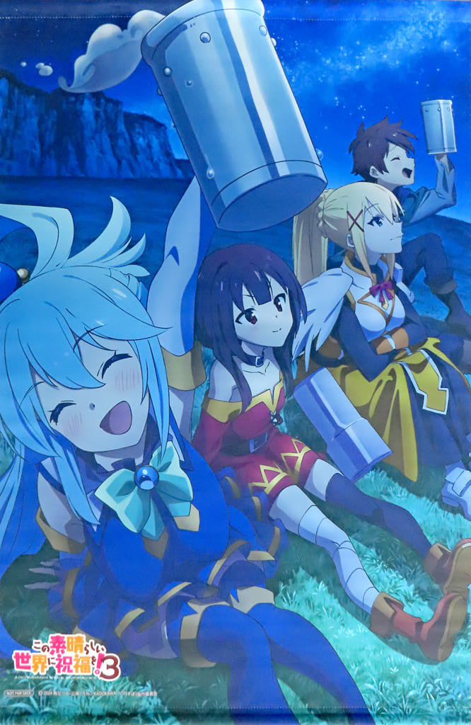 KonoSuba: God's Blessing on This Wonderful World! 3 B2 Tapestry