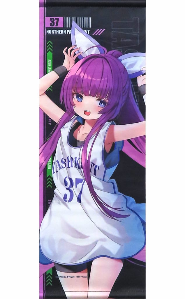 Azur Lane FamilyMart Limited Tapestry - Pre-owned, Approx. 480 x 180 mm