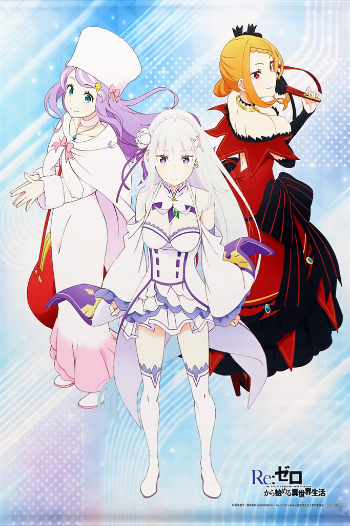 Emilia, Anastasia Hoshin & Priscilla B2 Tapestry – Re:ZERO 3rd Season