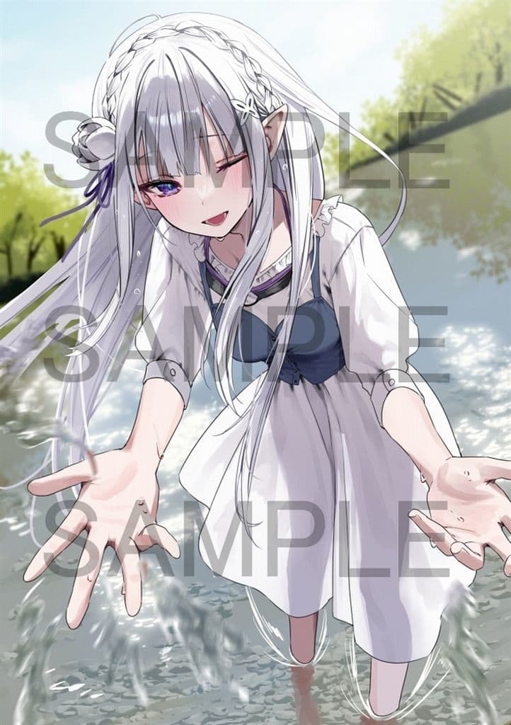 Emilia B2 Tapestry, Minori Chigusa (C106) – Re:ZERO