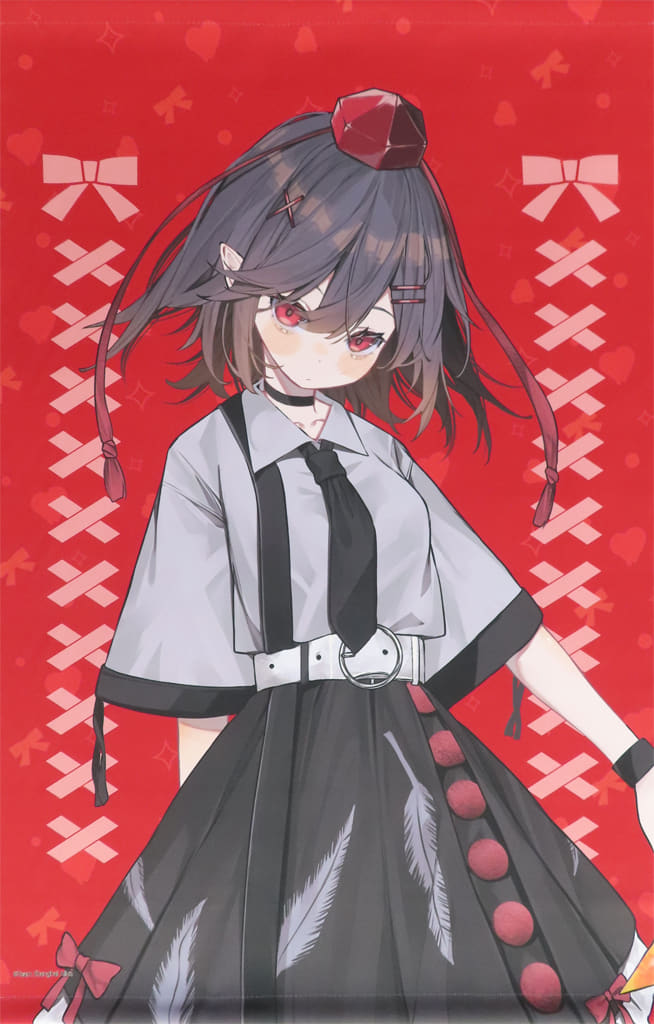 Aya Shameimaru B2 Vertical Tapestry "Yami-Kawaii" Ver. (Original Illustration) - Touhou Project × BOOKOFF Collab Vol.4 (Maker: A3) - Pre-owned