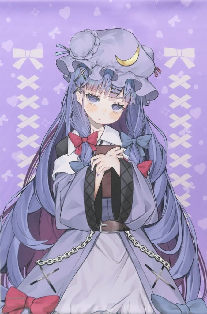 Patchouli Knowledge B2 Vertical Tapestry - Touhou Project × BOOKOFF Collaboration Vol.4 - Yami-Kawaii Version (A3, Pre-owned)
